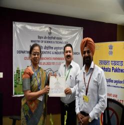 Prize Distribution by Secretary DSIR